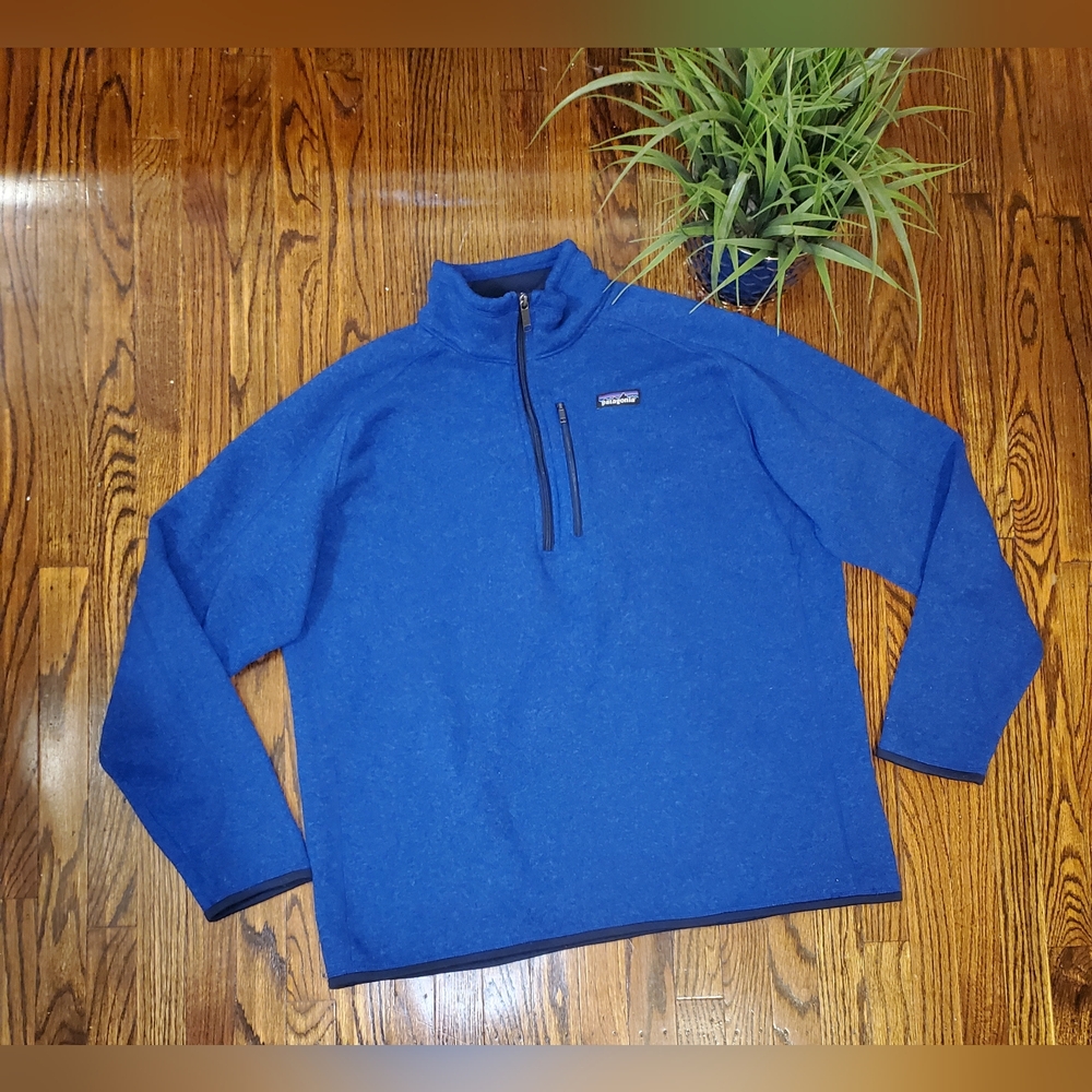 Patagonia Better Sweater 1/4 Zip Fleece-Passage Blue - Picture 6 of 14
